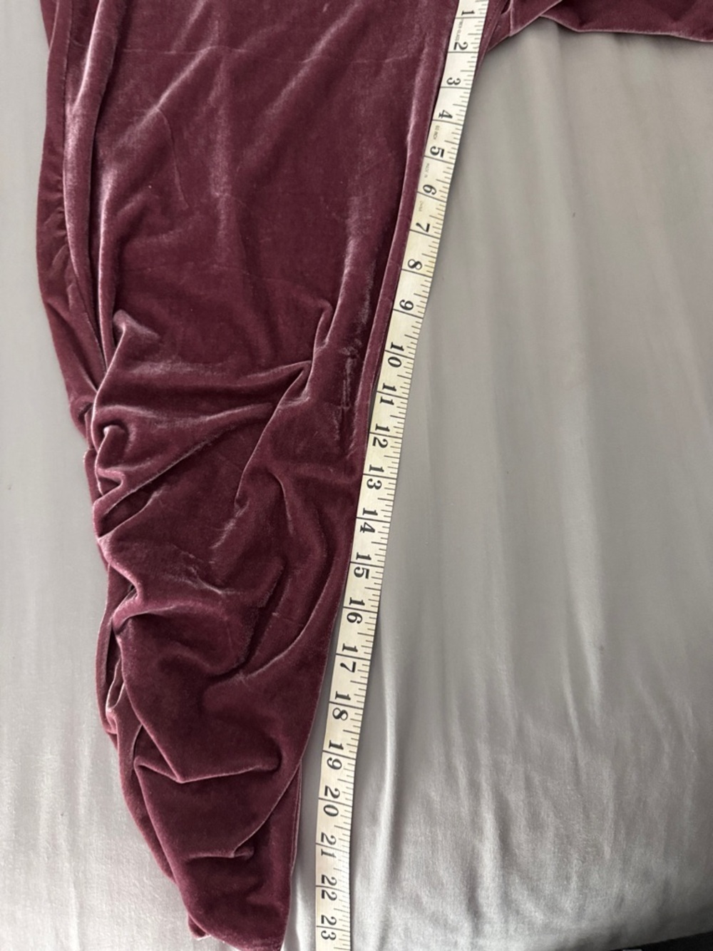 Fashion Nova Velvet Hooded Lounge Set - Dusty Rose - Picture 11 of 11